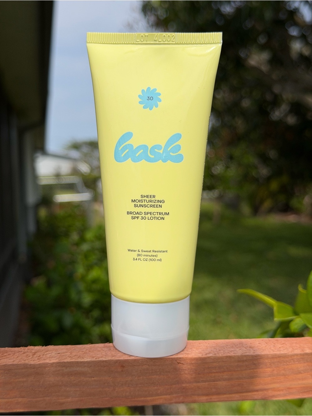 BASK Sheer Moisturizing Sunscreen SPF 30 Lotion